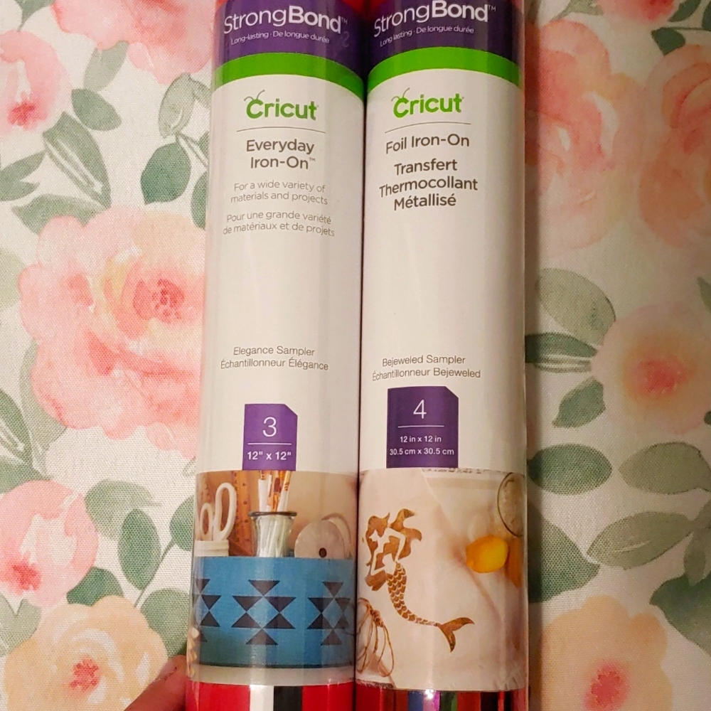 Cricut iron on material bundle